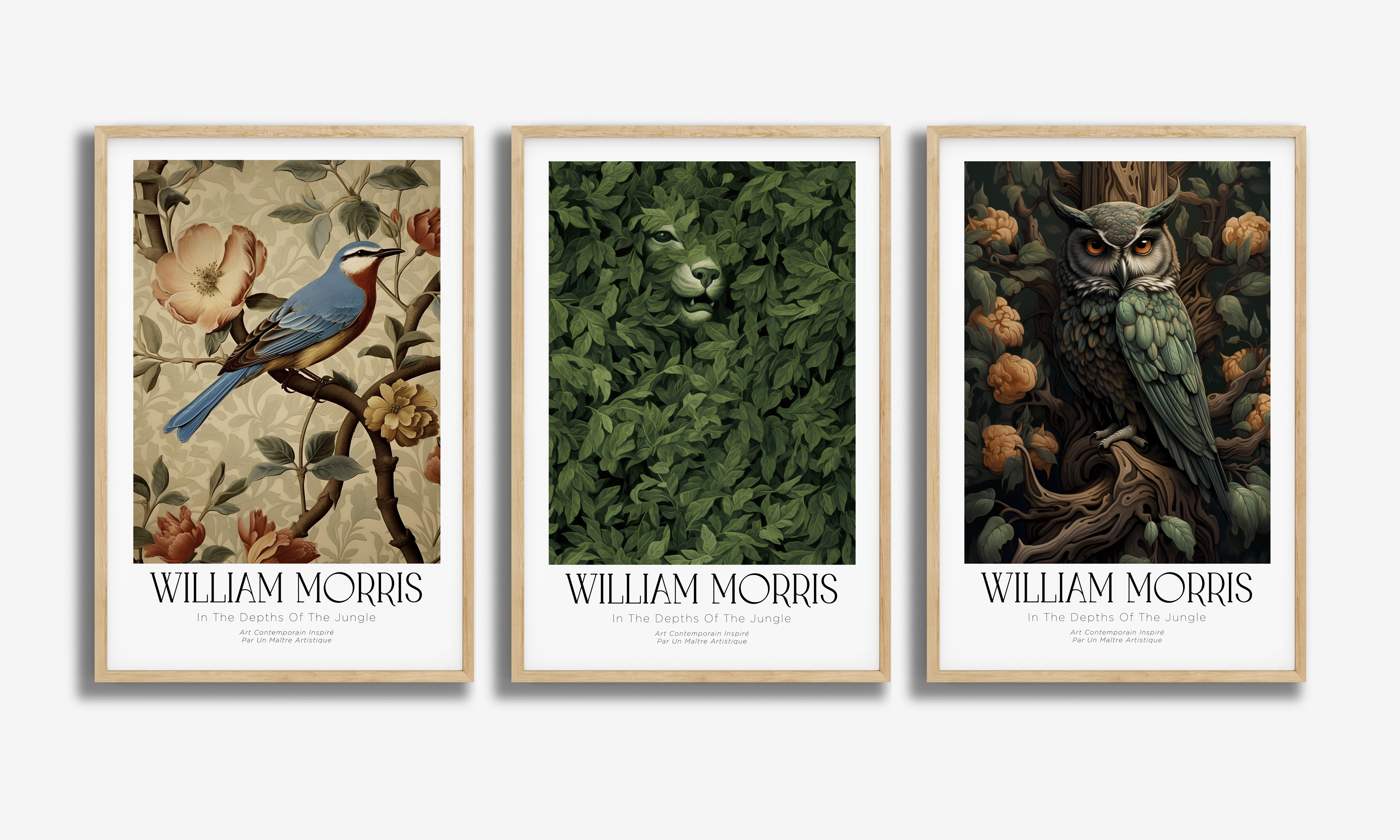 William Morris Poster Set - Set van 3