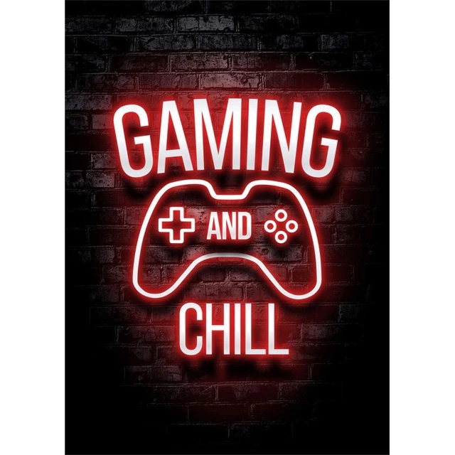 Poster - Gaming and Chill