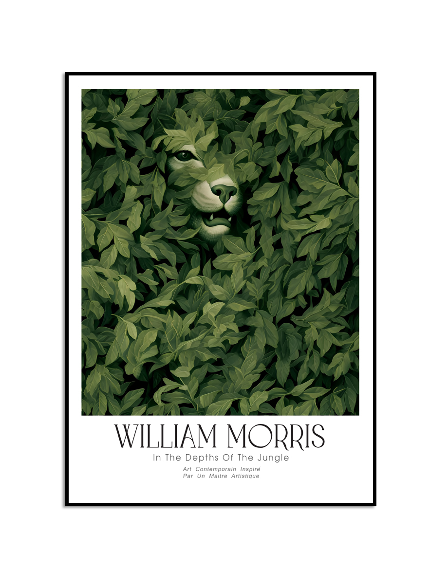 William Morris Jungleposter