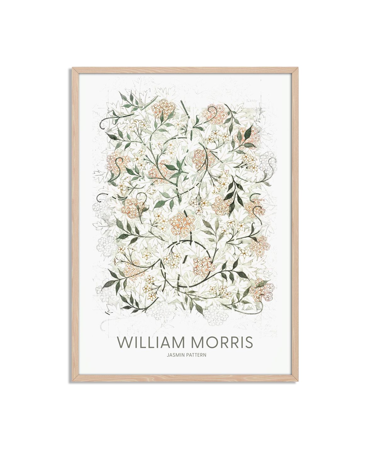 William Morris Jasmin Patroon Poster