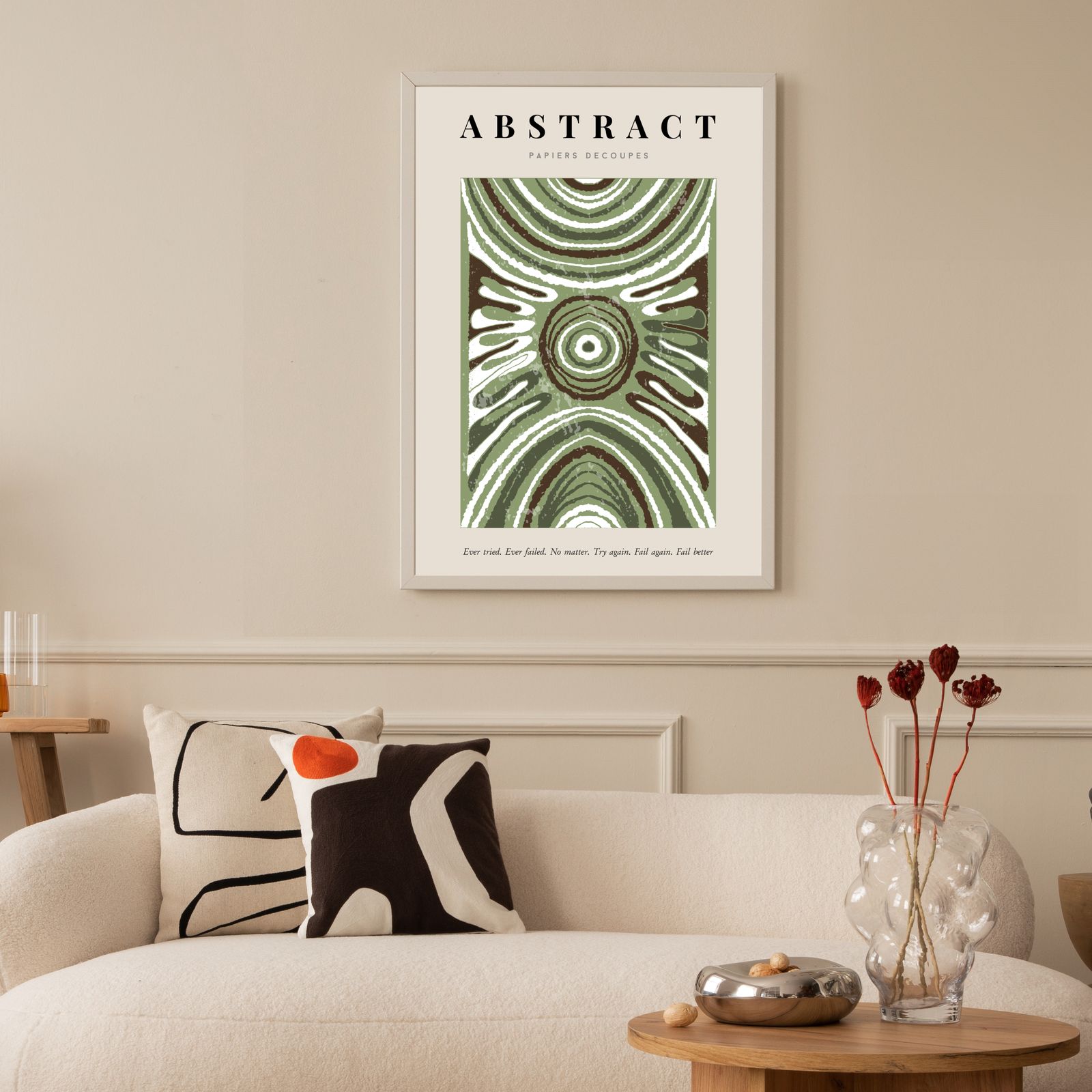 Abstract Schilderij Poster