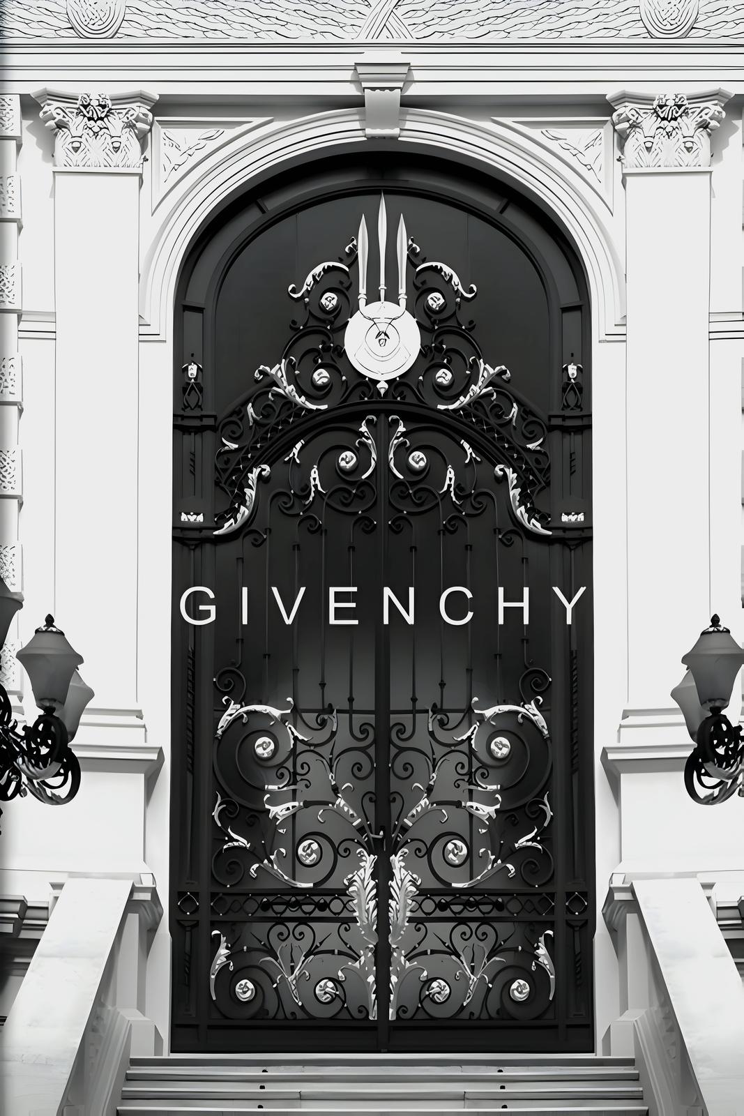 Poster - Elegante Givenchy-ingang