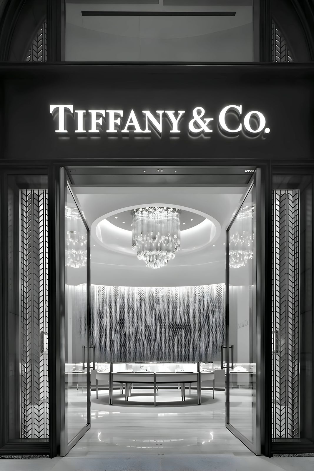 Poster - Tiffany & Co. Ingang