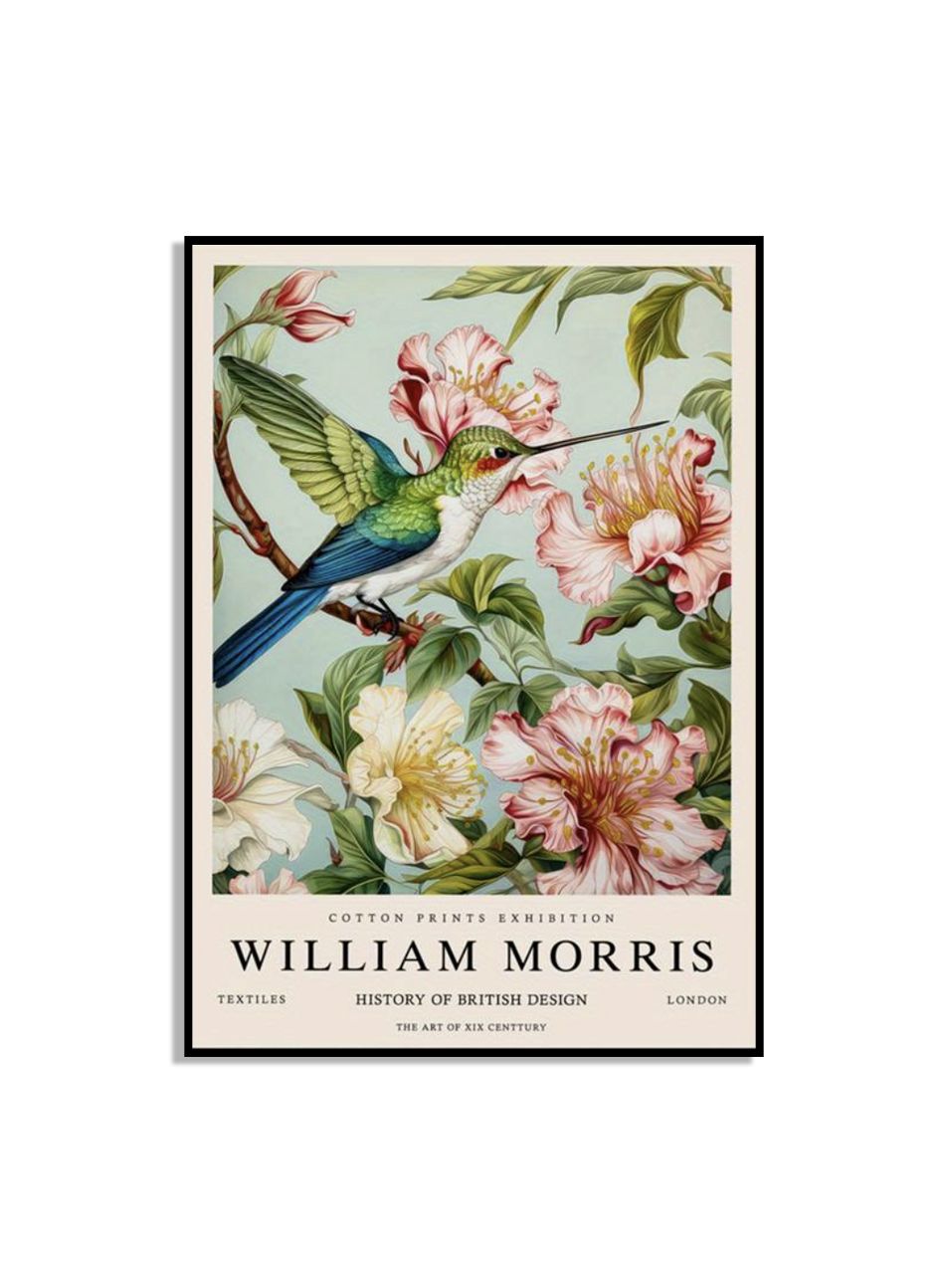 William Morris Kolibrie Poster