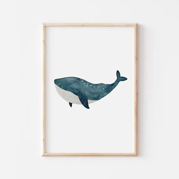 Poster - Zeedier / Walvis